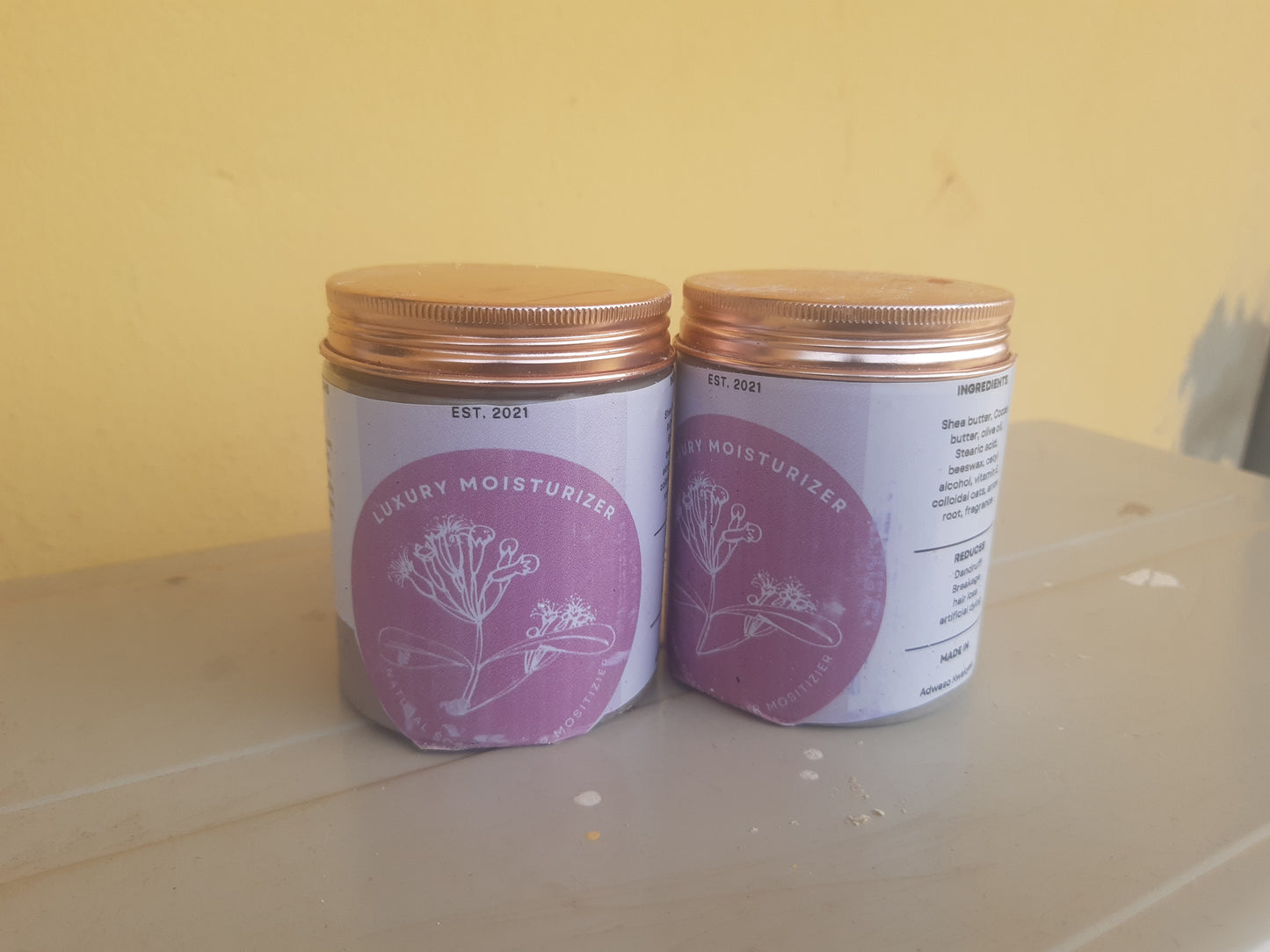 Luxury moisturiser