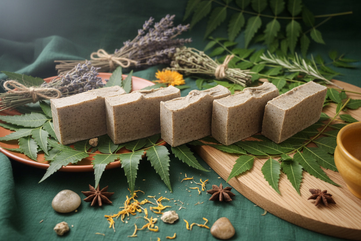 Sensitive face and body soap
